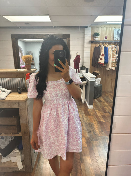 April Flowers Dress