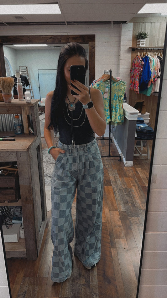 Too Sweet Checkered pants