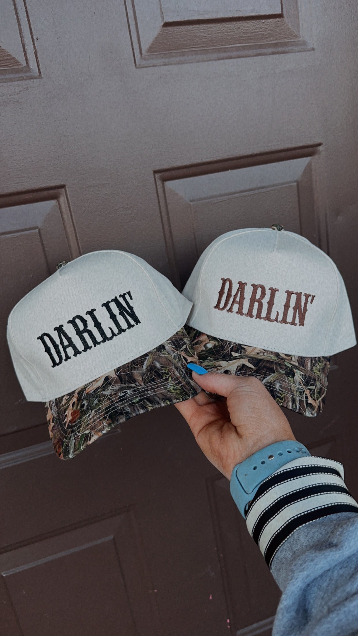 DARLIN Camo Trucker Hat