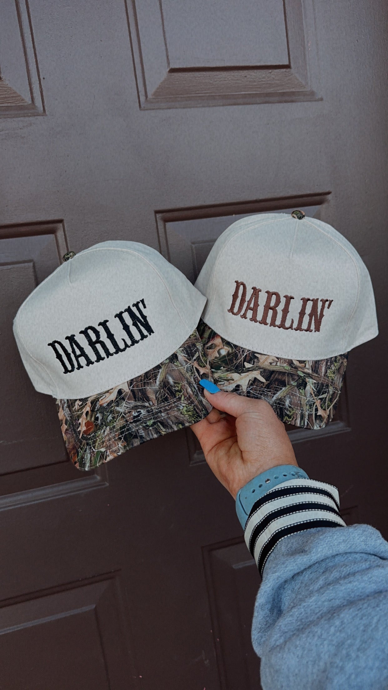 DARLIN Camo Trucker Hat