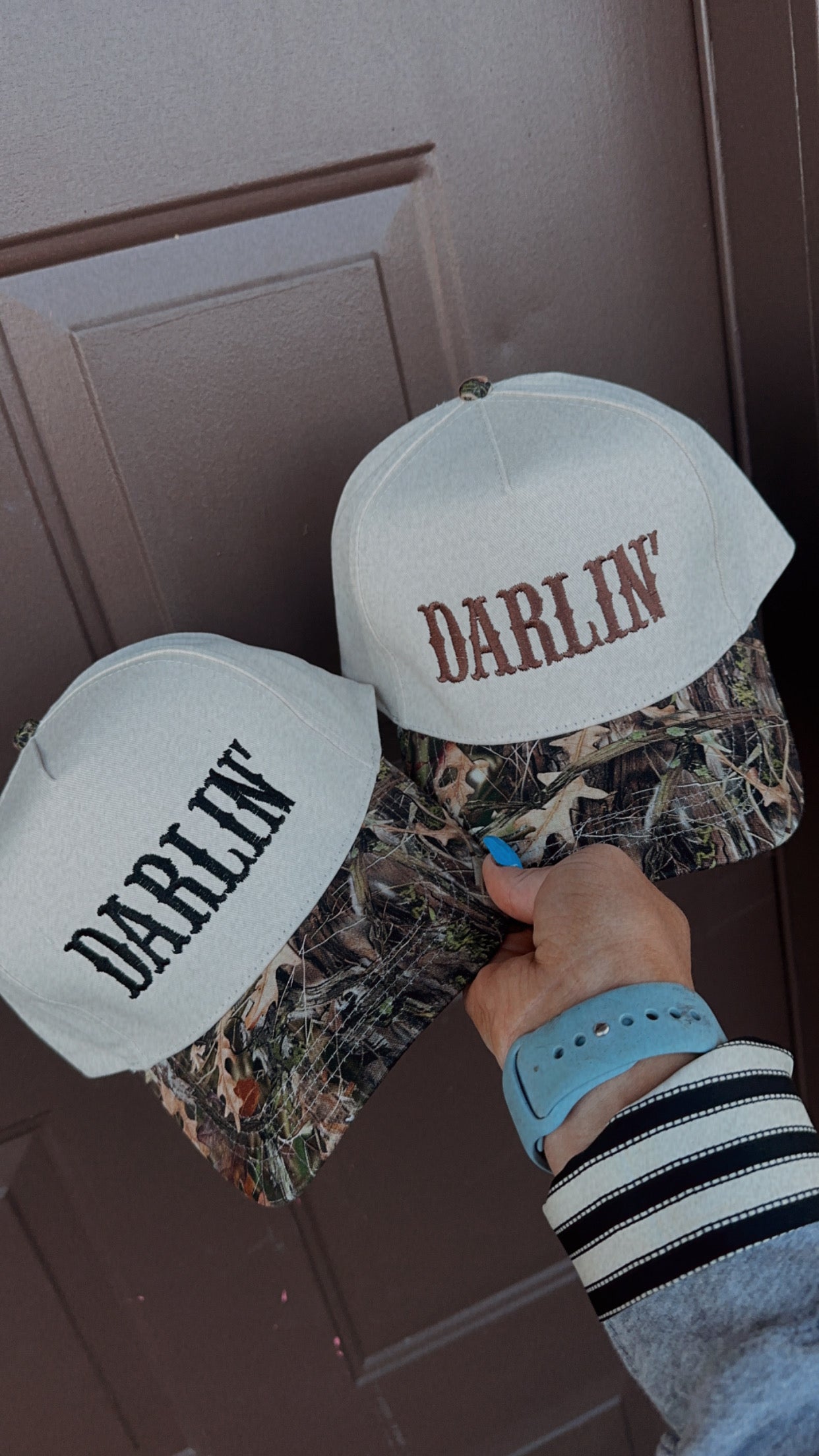 DARLIN Camo Trucker Hat